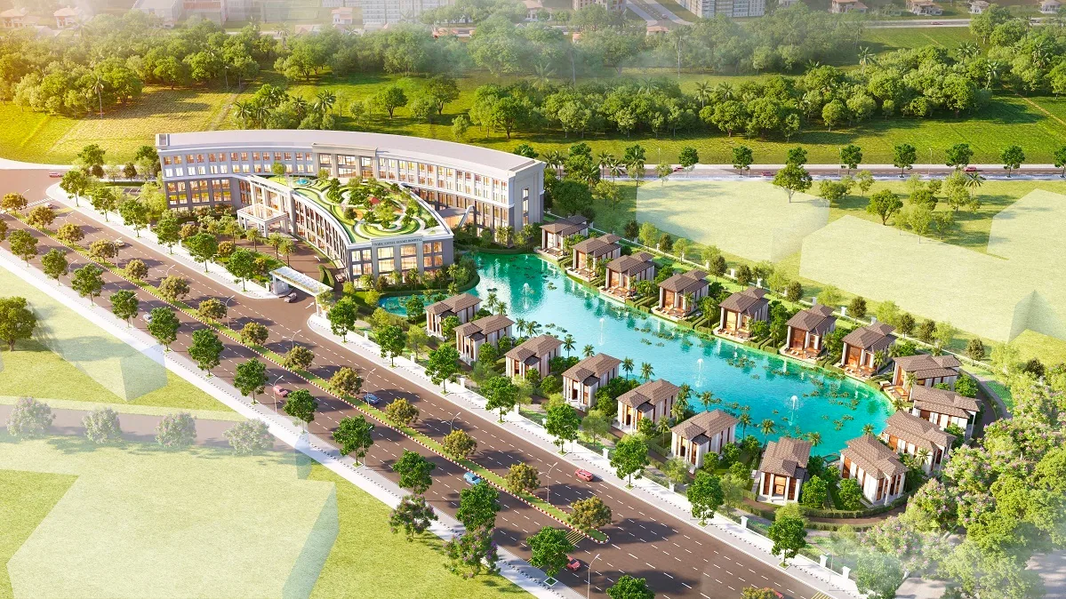 Mô hình bệnh viện cao cấp Vinmec Medical Resort