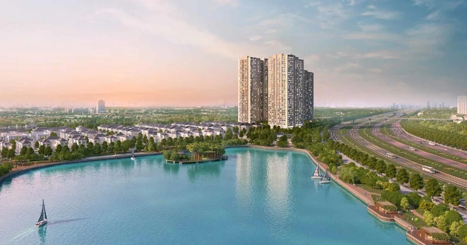 Mặt bằng bán lẻ cho thuê tại Vinhomes Green Bay