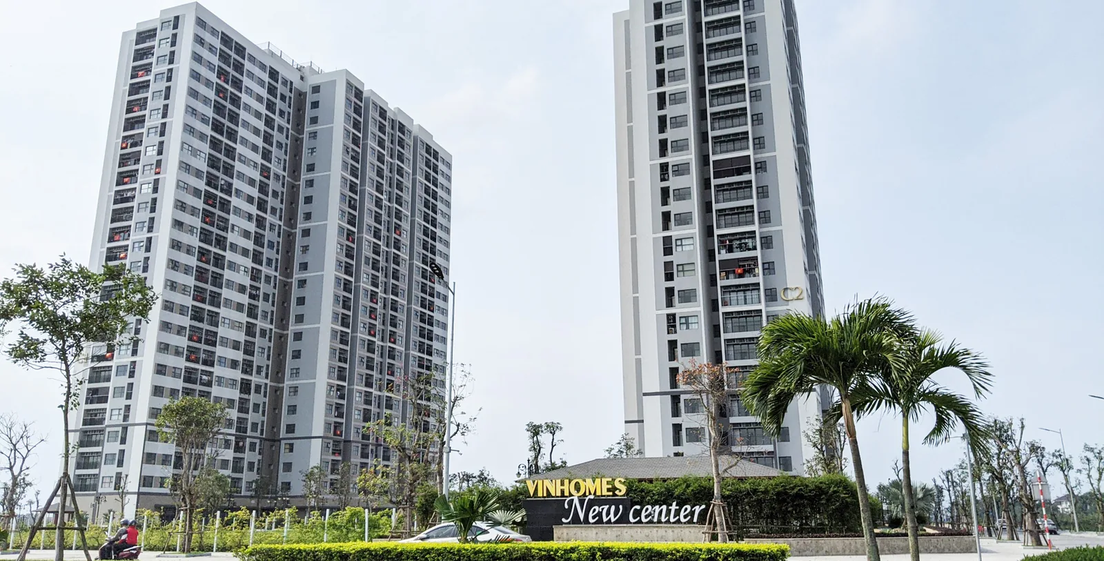 Mặt bằng bán lẻ cho thuê tại Vinhomes New Center