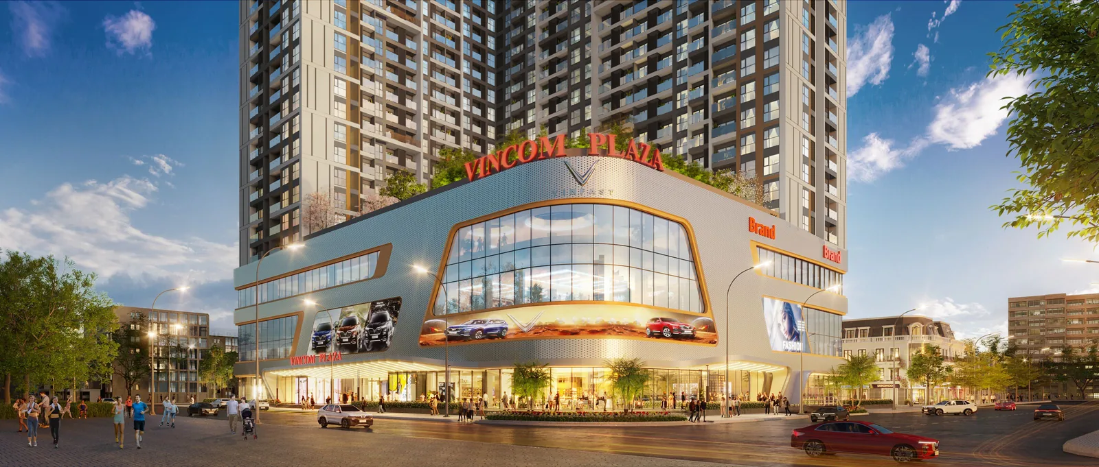 Mặt bằng bán lẻ cho thuê tại Vinhomes Sky Park - ảnh 3