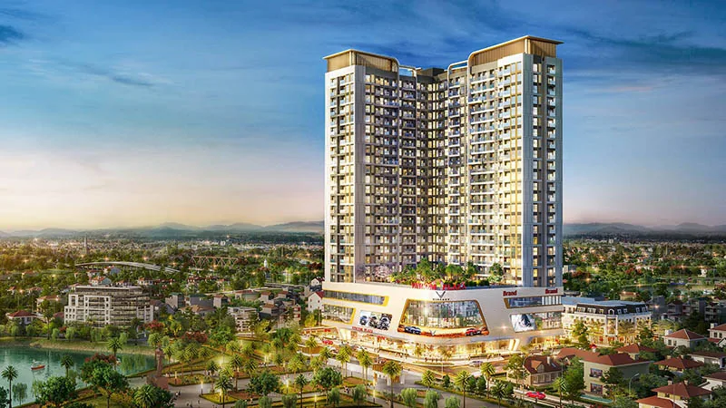 Mặt bằng bán lẻ cho thuê tại Vinhomes Sky Park