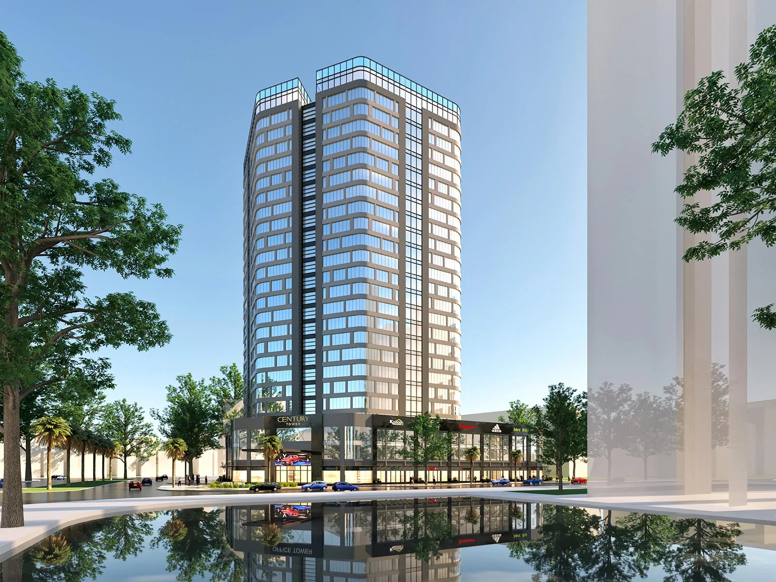 Văn phòng cho thuê Century Tower, Vinhomes Times City